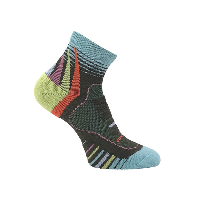 Trail Flame Quarter Socks - 1816 – EUROSOCK