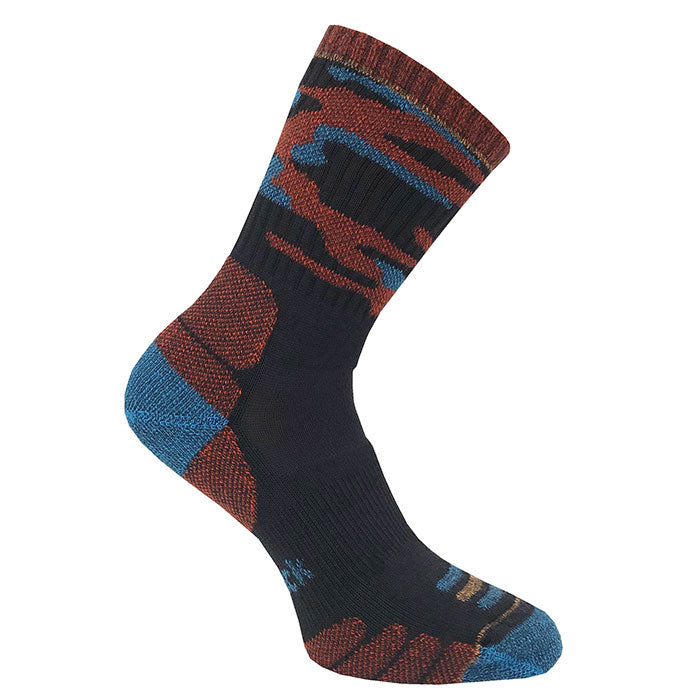 Camo Trek Med Weight Crew Socks - 2361