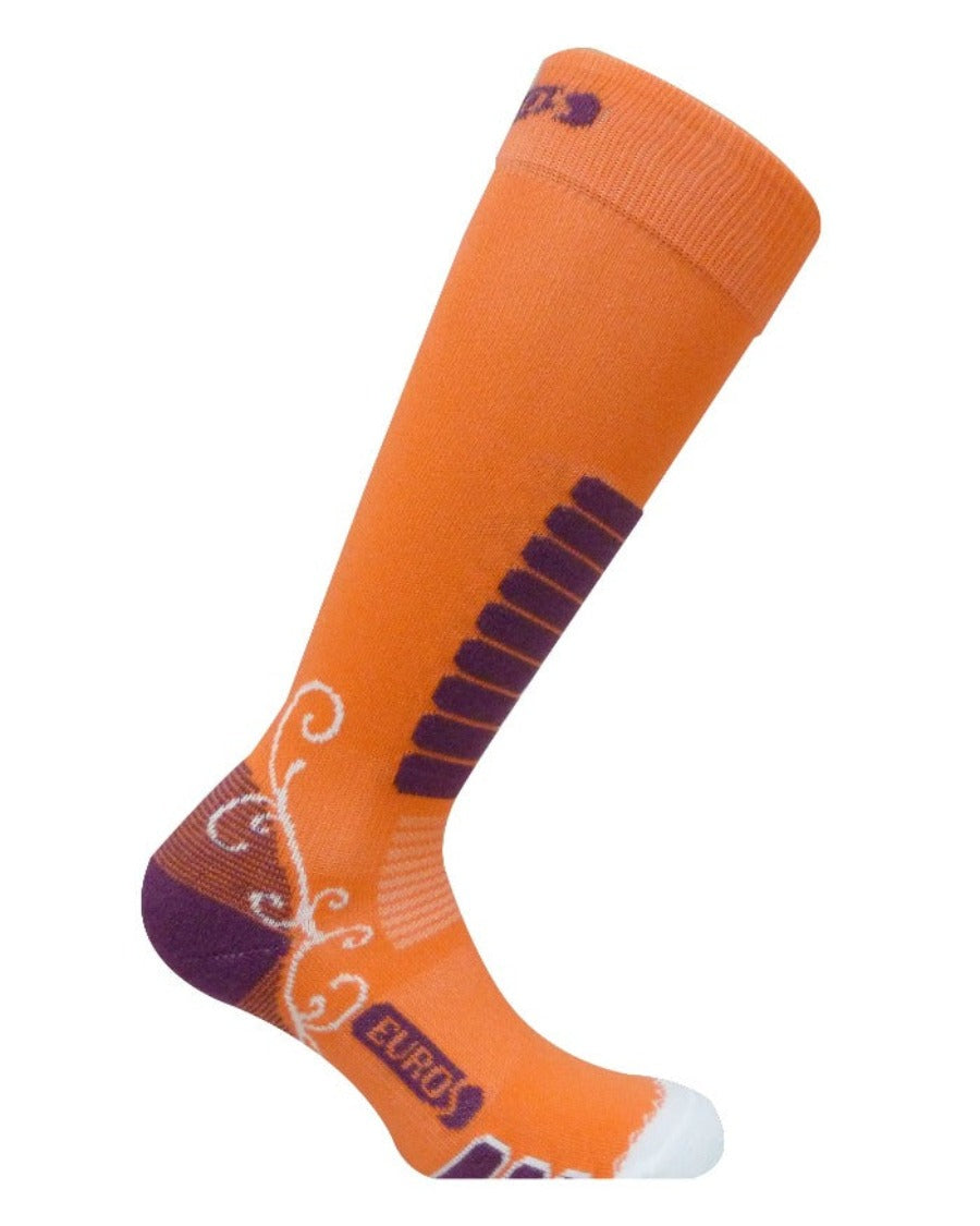 Women Sweet Ski Silver Over the Calf Socks - 8311W