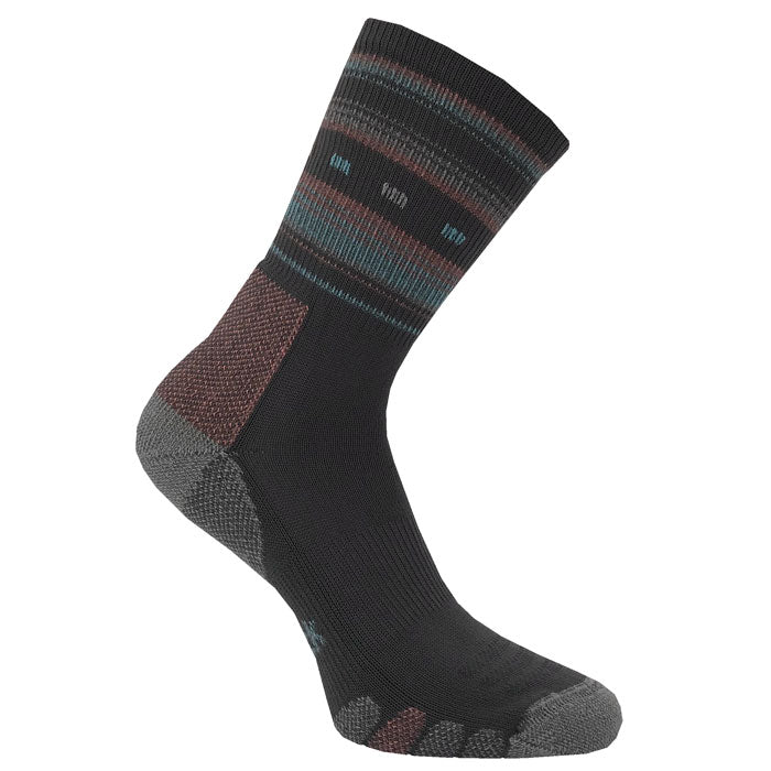 Hike Light Fusion Stripe Crew Socks - 1361