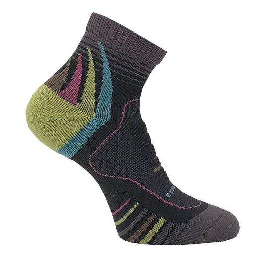 Trail Flame Quarter Socks - 1816