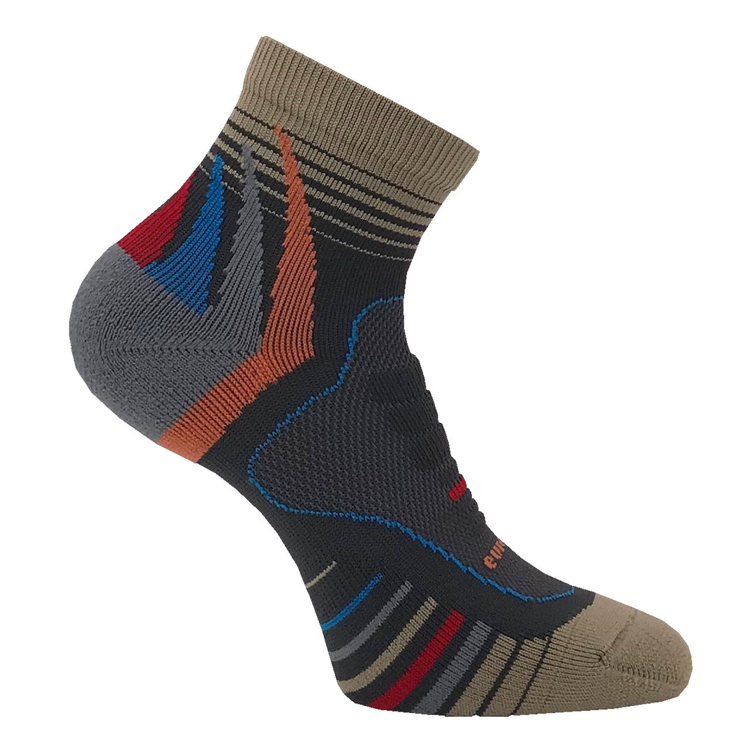 Trail Flame Quarter Socks - 1816