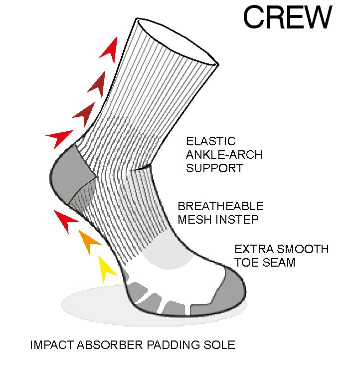 Multi Crew Compression Socks 2070