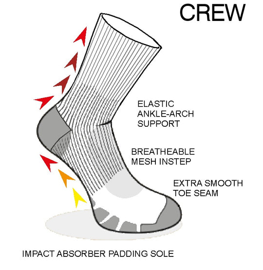 Multi Crew Compression Socks 2070