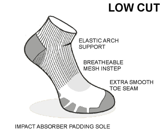 Crystal Run Low Cut Socks  - 2050