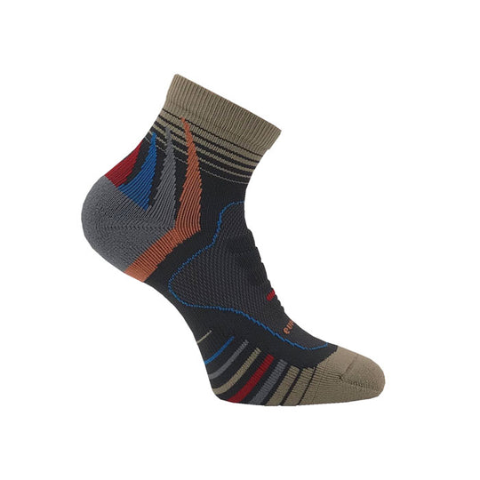 Trail Flame Quarter Socks - 1816