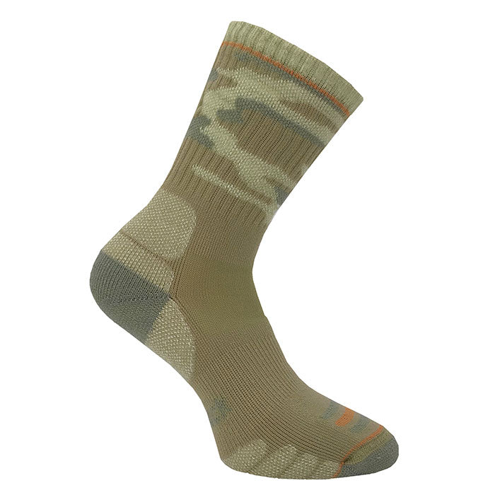 Camo Trek Med Weight Crew Socks - 2361