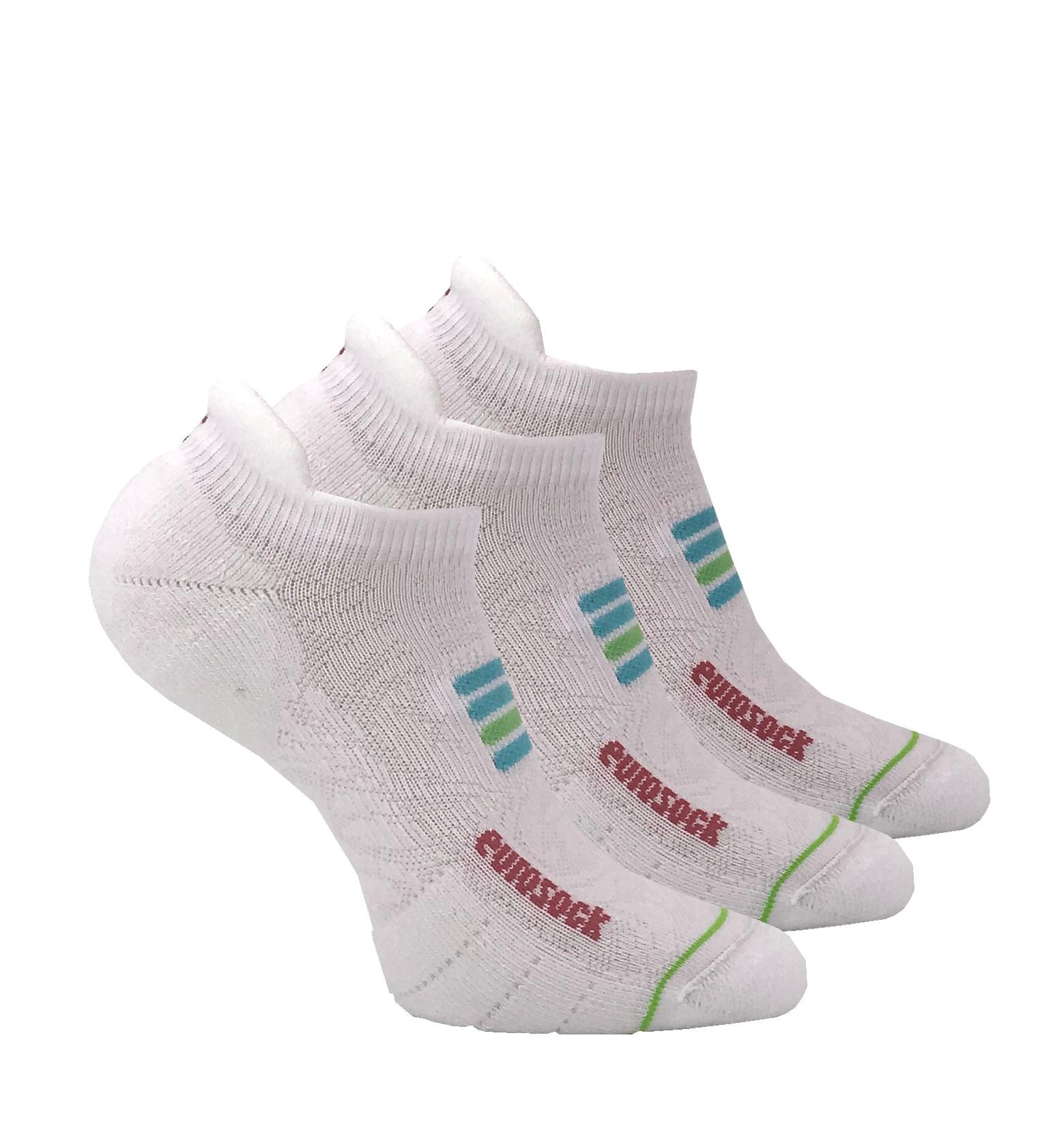 Slam Silver No Show Tab Socks - 6809 for pickleball & tennis